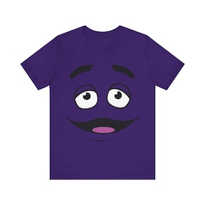 Grimace Face Funny meme shirt
