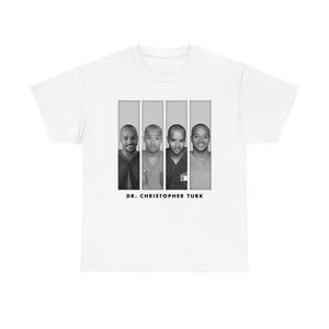 Dr. Christopher Turk Vintage svartvit t-shirt, Dr. Christopher Turk t-shirt, Dr Christopher Turk sweatshirt