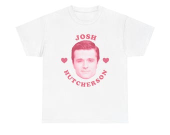 Josh Hutcherson Pink Heart tee