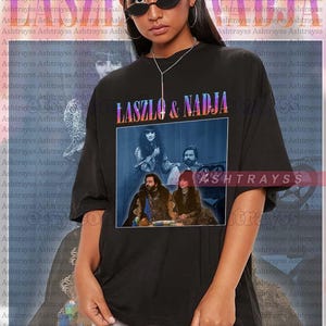 Laszlo and Nadja vintage retro Tee, Laszlo and Nadja We're vintage 90s styles T-shirt Sweatshirt, Laszlo and Nadja funny Sweatshirt