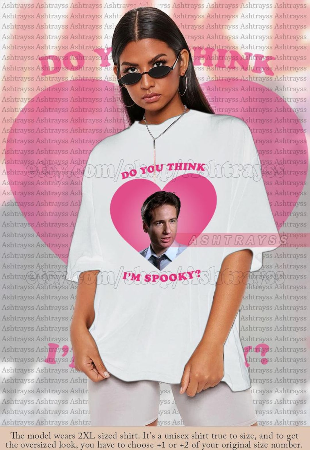 Fox Mulder Do You Think I'm Spooky Tee, the X-files Sweatshirt