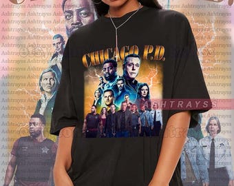 Chicago P.D. vintage bootleg t-shirt tröja
