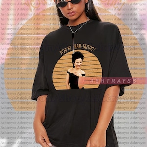 Fran Drescher &quot;You&#39;re Fran-tastic&quot; vintage bootleg Sweater, Miss Fine The Nanny Tee, Sweatshirt, The Nanny t-shirts