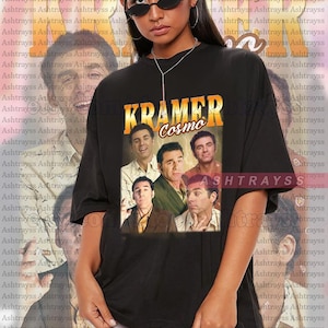 Cosmo Kramer vintage bootleg tee, Michael Richards as Cosmo Kramer vintage bootleg sweatshirt