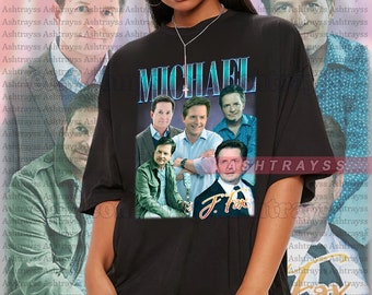 Camiseta pirata vintage de Michael J. Fox, camiseta gráfica vintage de Michael J. Fox