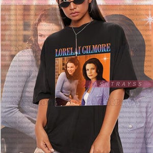 Lorelai Gilmore Sweater, Lauren Graham as Lorelai Gilmore vintage retro Tee, Sweatshirt