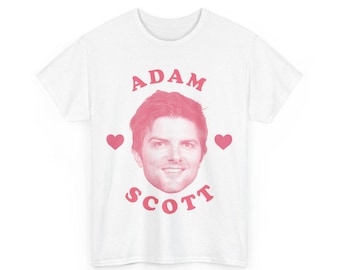 Adam Scott pink heart vintage Tee, Sweatshirt, Adam Scott baby tee