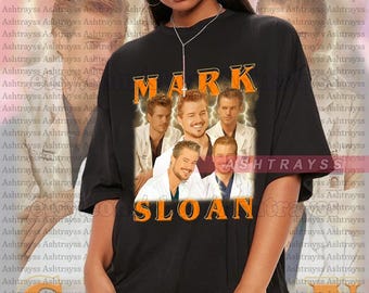 Dr. Mark Sloan vintage bootleg Sweater, Eric Dane vintage bootleg Tee, Sweatshirt
