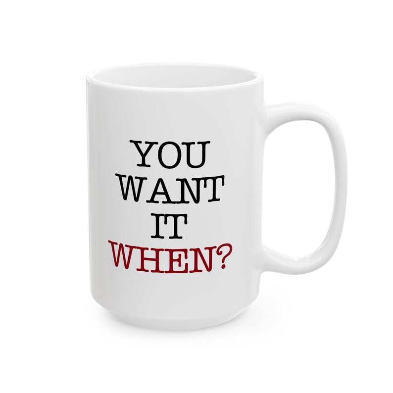 You Want it When Flash Mug mug, Flash Slothmore Zootopia Mug image 4