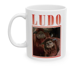 Taza divertida retro vintage del laberinto de Ludo (325 ml, 430 ml)