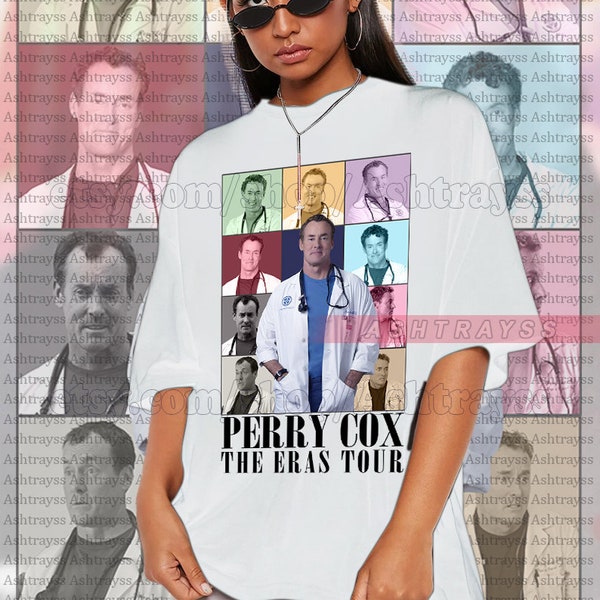 Perry Cox Tee, John C. McGinley The Eras Tour Tshirt