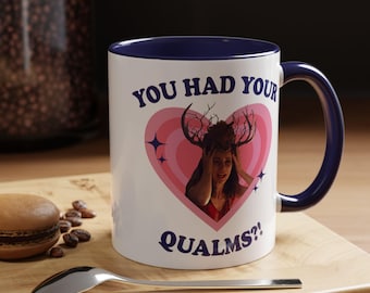 Patricia Sie hatten Ihre Qualms Accent Kaffeetasse (11 Unzen), Kate O'Flynn als Patricia Widow Bay Geschenk