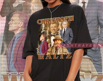 Christoph Waltz Vintage camiseta pirata