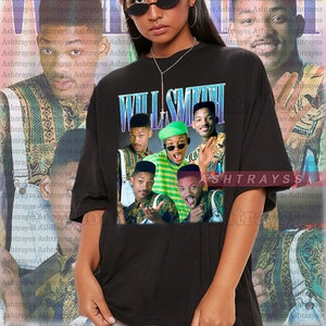 Will Smith Vintage Bootleg Tee, Will Smith Vintage Graphic Tshirt