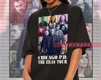 Chicago P.D. the eras tour Tshirt, Chicago P.D. the eras tour Sweatshirt