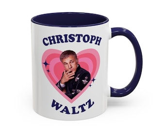 Taza de Christoph Waltz, taza con acento de Christoph Waltz, taza de Christoph Waltz