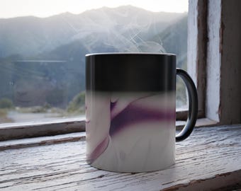 Josh Hutcherson Whistle meme Color Morphing Mug, 11oz, Josh Hutcherson Meme Magic Funny Mug