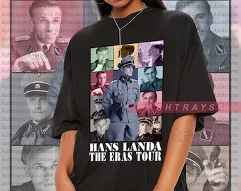 Camiseta Hans Landa, Camiseta Christoph Waltz The Eras Tour