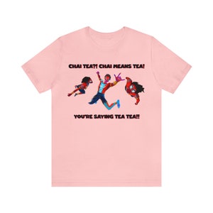 Pavitr Prabhakar Chai tea camiseta divertida, Spider-Man India Spider-Man: Across the Spider-Verse Tee, camiseta de Spider-Man imagen 6