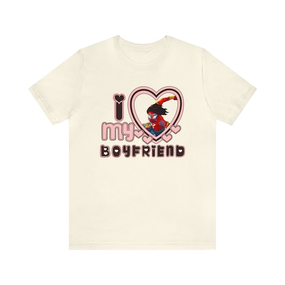 Pavitr Prabhakar I love my boyfriend tee, Spider-Man India Spider-Man: Across the Spider-Verse Tee, Spider-Man Shirt