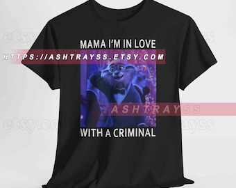 Camiseta Pawbert Mama Estoy enamorado de un criminal, suéter, camiseta Pawbert Lynxley Zootopia, sudadera