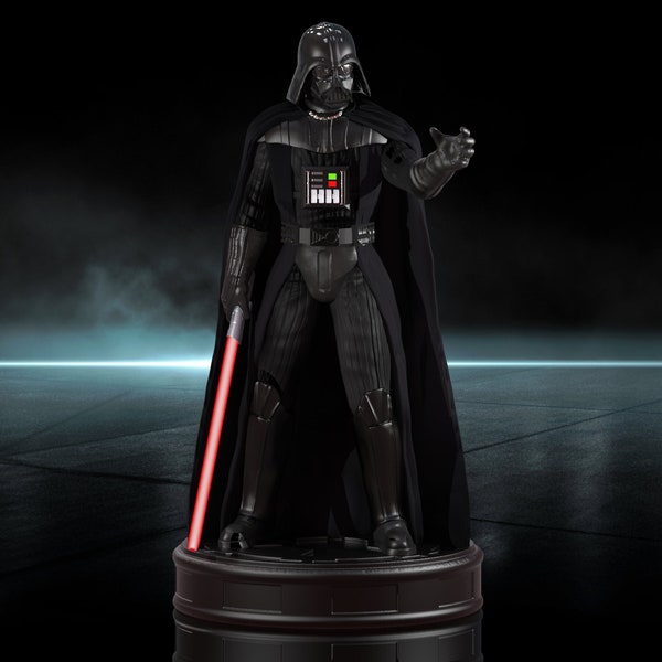 Darth Vader | Fan Art Figur aus Star Wars | 3D Figur, Harz Figur, Sammler | Unbemalt