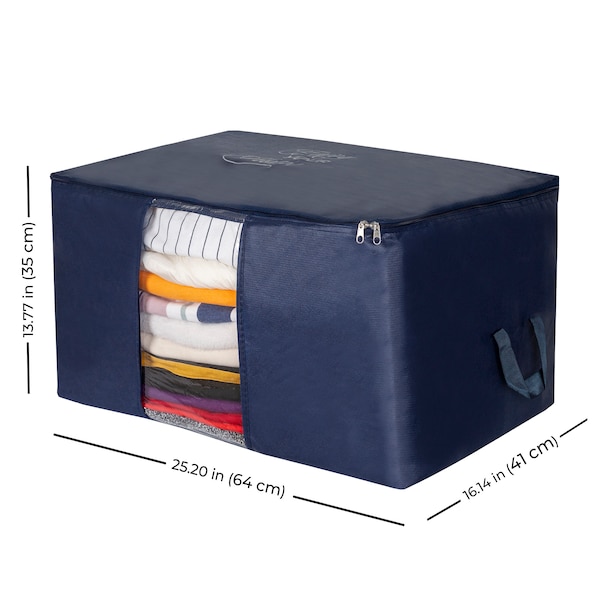 Versatile and Stylish Fabric Large Storage Bag (13.77 in x 25.20 in x 16.14 in) - Perfect for Organizing Your Home! Free Shipping!!!