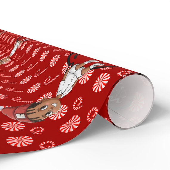 Bee J World Christmas Wrapping Paper - Autism Awareness