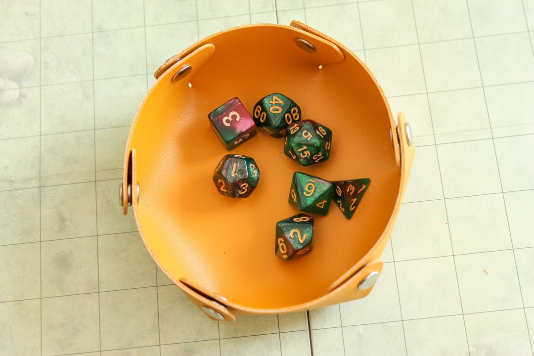 Galaxy Dice Set Green Dice Red Dice Orange RPG Dice for Dnd Dungeons