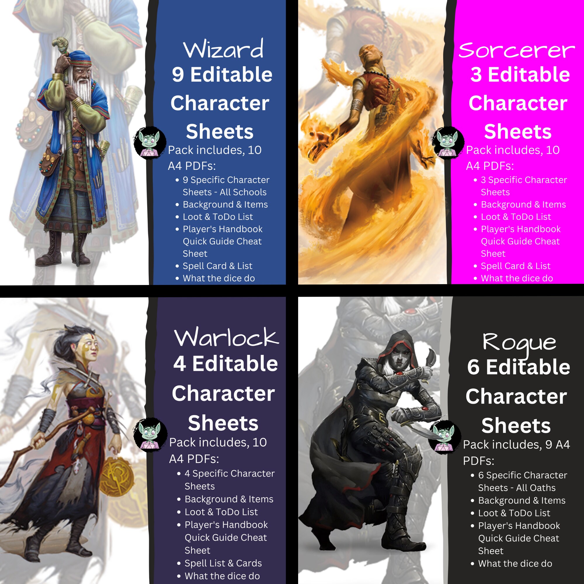14 Best Dnd 5e Character Sheets Update 04 2023 vrogue.co