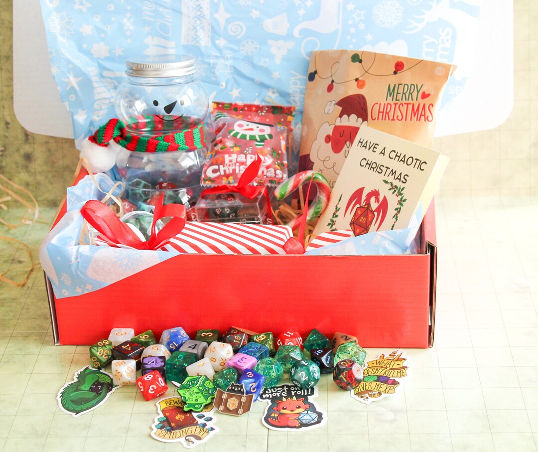 Dnd Premium Christmas Gift Set D&D Christmas Gift Box Dungeons and