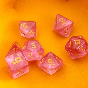 Pink gold dice - .de