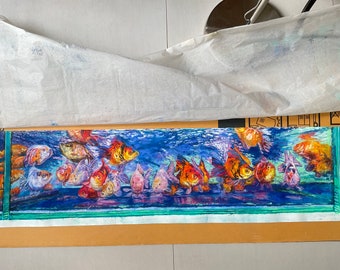 タイガーヘッド金魚水槽，Thai Gold Fishes Aquarium