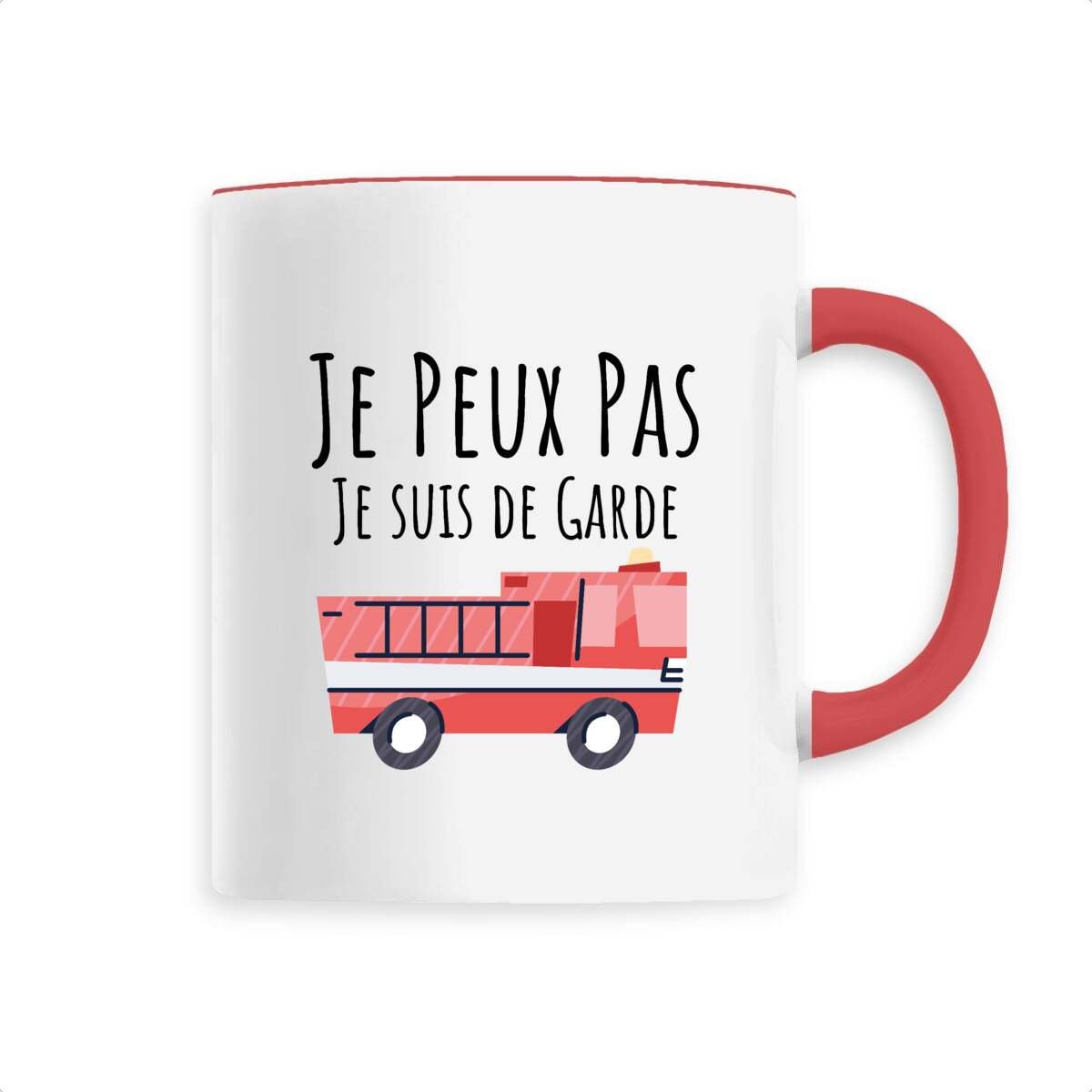 Mug personnalisé – Camion de pompiers – Cadeau – Anniversaire – Noël –  Cadeau – Secret Santa