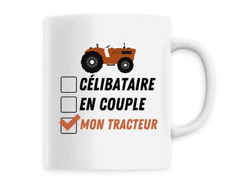Taza Tractor - Tazas de café tractor - regalo idea hombre - vaso tractor taza - tractor regalo