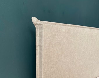 Linen Headboard. Headboard Slipcover. Foot board cover. Custom Made Linen Head board cover. Natural. Eco. All colors. All size. Custom size.