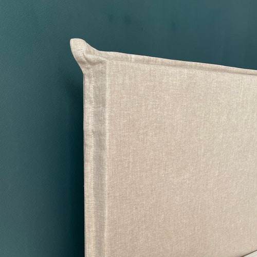 Linen Headboard. Headboard Slipcover. Foot Board Cover. Custom Etsy