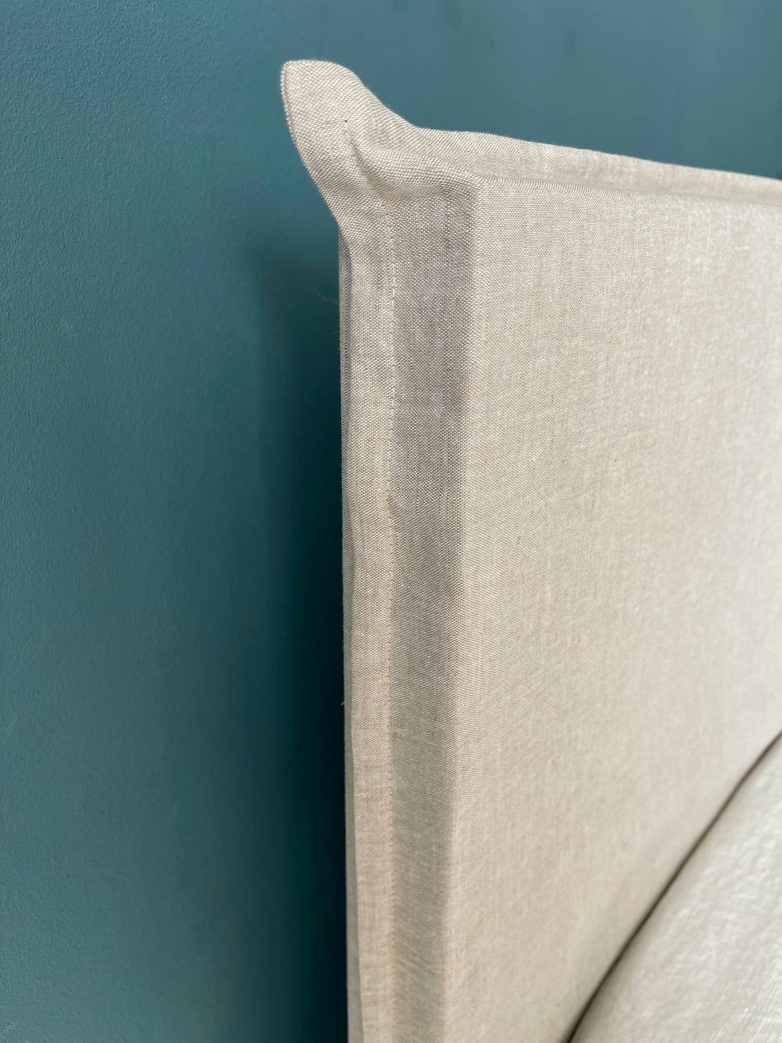 Linen Headboard. Headboard Slipcover. Foot Board Cover. Custom Etsy