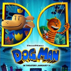 Dog Man 2024 Movie Poster home decor