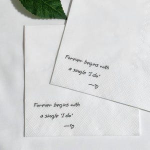 Personalized Handwritten love note napkin|Custom Wedding Napkins|Cocktail Napkins|Bridal Shower|Custom Confession Text Napkins|Gift for Her