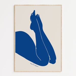 Matisse Blue Legs, Classic Wall Art, Henri Matisse, Printable Art, Digital Download, Stylish Wall Art, Gallery Wall