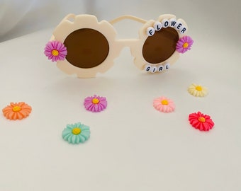 Personalized Flower Girl Sunglasses: Kids Wedding Party Favors