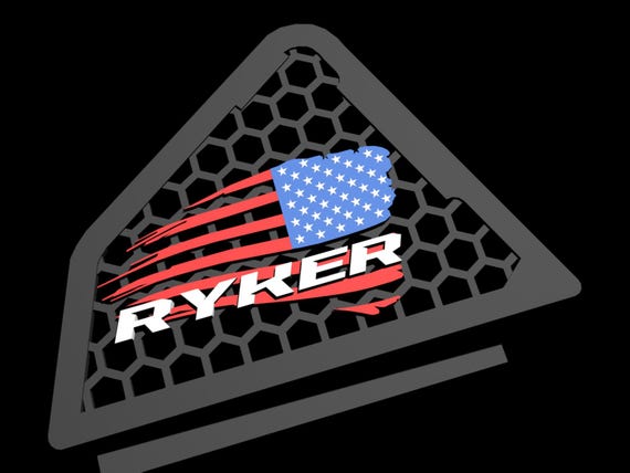 Tank Cover for Ryker - Ryker USA flag (left and right - pair) (Free Shipping)