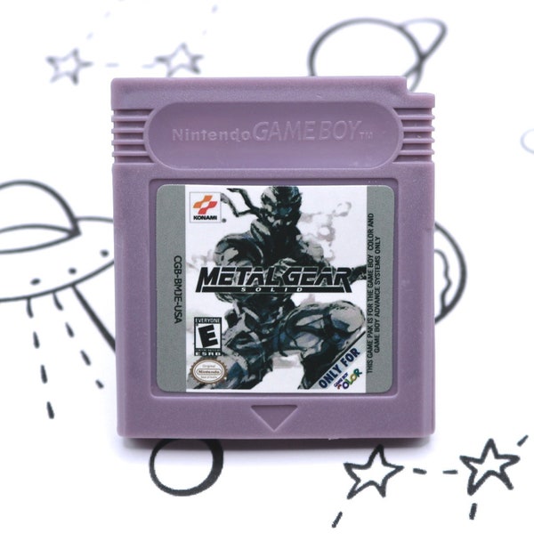 Nintendo Gameboy Color Metal Gear Solid