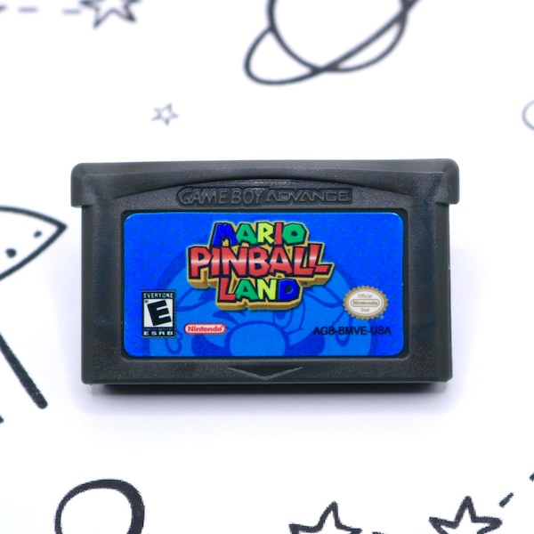Nintendo Gameboy Advance Mario Pinball Land