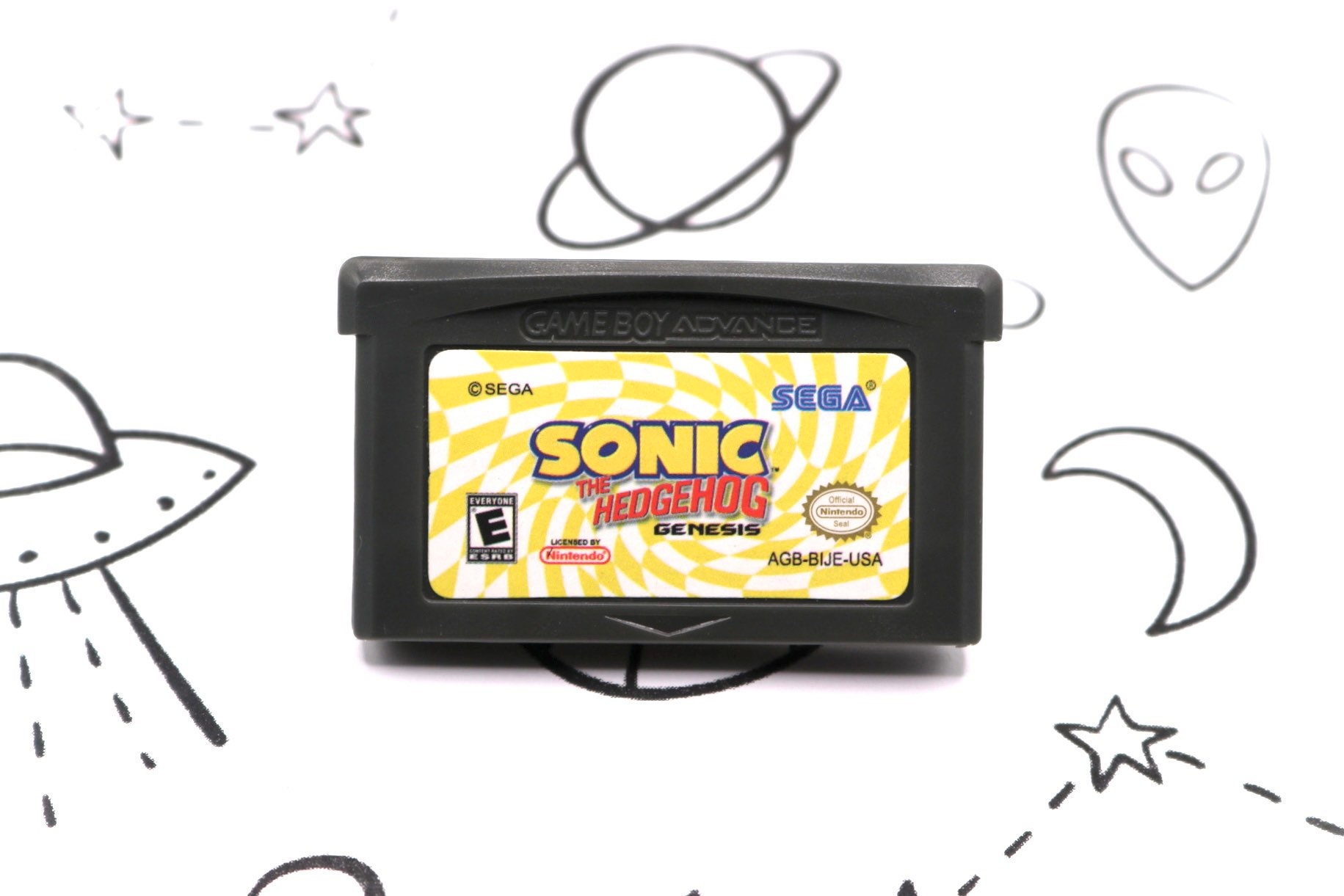 Sonic the Hedgehog Genesis Version Nintendo Game Boy Advance 