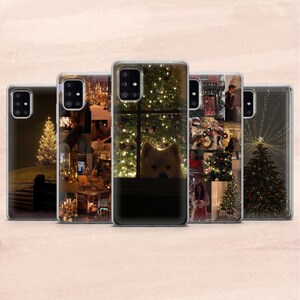 Merry Christmas Winter Phone Case for  Samsung A12, S22, S21, A40, A71, A52, A33, A53, Huawei P40, P50, Google Pixel