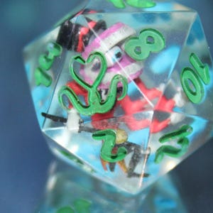Caine Single D20 One Piece  20mm Di TADC D&D