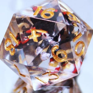 Shadow The Hedgehog Single D20 1 piece 20mm Dice Gift