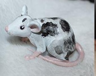 Custom Mouse Figurine 3 inch